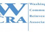 Washington Community Reinvestment Association logo with large blue “W CRA” letters and the organization’s full name stacked vertically on the right, reflecting the Washington Community Reinvestment Association history of fostering local investment.